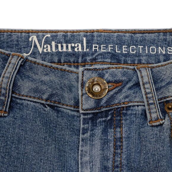 Natural Reflections High Rise Skinny Jeans Size 8P Petite Womens Stretch 28x25.5 - Picture 12 of 13
